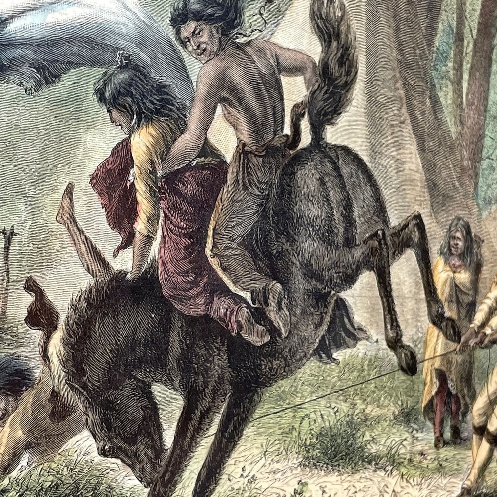 Antique Framed Art | Original Harper’s Weekly Illustrations | High Quality Glass - Picture 6 of 10